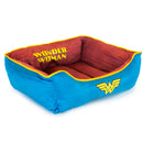 Pet Bed - Wonder Woman Dark Red Yellow Dark Blue