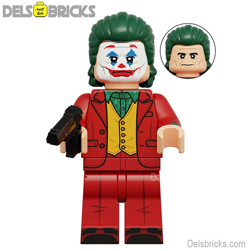 The Joker Arthur Fleck Joaquin Phoenix Lego Minifigures Custom Toys