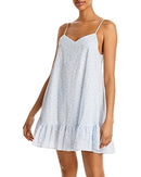 Aqua Paisley Tiered Trapeze Dress , Size Medium
