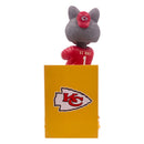 Kansas City Chiefs Hero Series Mascot Bobblehead Bobblehead Bobbletopia 