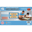 UNC Tar Heels Checkers Board Game