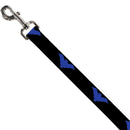 Dog Leash - Nightwing Logo Black/Blue