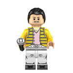 Freddy Mercury Queen Lego Minifigures Custom Music Toys