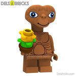 ET The Extraterrestrial Lego Minifigures Custom Toys
