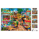 Farmer's Market - Sale on the Square 750 Piece Jigsaw Puzzle