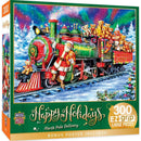 Happy Holidays - North Pole Delivery 300 Piece EZ Grip Jigsaw Puzzle