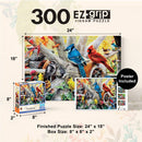Audubon - Backyard Birds 300 Piece EZ Grip Jigsaw Puzzle