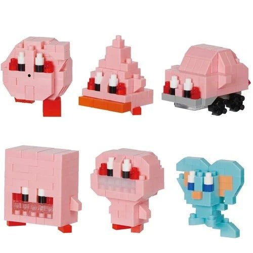 Kirby and the Forgotten Land Nanoblock Mininano Blind-Bag (1 Bag with 1 Figure)