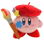 Kirby's Adventure: Kirby Artist Plush (6") Toys and Collectible Little Shop of Magic 