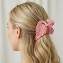 Velvet Claws Pink Flamingo Hair Clip