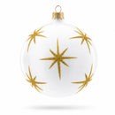 Statue of Liberty with USA Flag, New York City Glass Ball Christmas Ornament 4 Inches