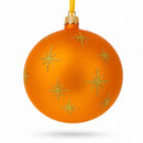 Little Fireman Glass Ball Christmas Ornament 4 Inches