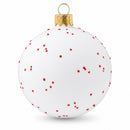 Proposal 'Will You Marry Me?' Glass Ball Christmas Ornament 3.25 Inches