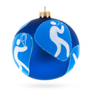Swimming, Basketball, Tennis, Gymnastics, Track Glass Ball Christmas Ornament 4 Inches