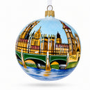 Big Ben, London, United Kingdom Glass Ball Christmas Ornament 3.25 Inches