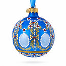 1908 Regal Alexander Palace Royal Glass Ball Christmas Ornament 3.25 Inches
