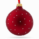 Postal Worker Glass Ball Christmas Ornament 3.25 Inches