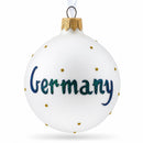 Germany Coat of Arms Glass Ball Christmas Ornament 3.25 Inches