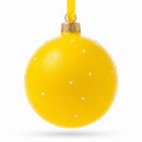 Cool Sunglasses Facial Expressions Glass Ball Christmas Ornament 3.25 Inches