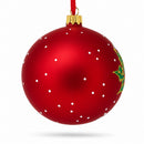 Three Bells Glass Ball Christmas Ornament 4 Inches