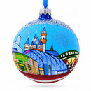 Anaheim, Maryland Glass Ball Christmas Ornament 4 Inches