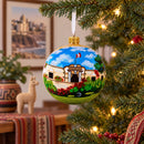 Museo Larco, Lima, Peru Glass Ball Christmas Ornament 4 Inches