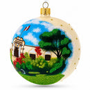 Museo Larco, Lima, Peru Glass Ball Christmas Ornament 4 Inches