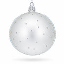 1890 'Branches with Almond Blossom' by Vincent Van Gogh Glass Ball Christmas Ornament 4 Inches