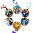 1931 'The Persistence of Memory' by Salvador Dalí Glass Ball Christmas Ornament 4 Inches