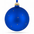 Fire Department Glass Ball Christmas Ornament 4 Inches