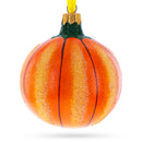 Jack-o'-lantern Glass Ball Halloween Ornament 3.25 Inches