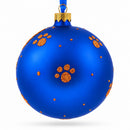 Bulldog Gifts Glass Ball Christmas Ornaments 4 Inches