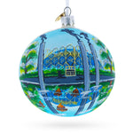 Botanical Garden in St. Louis, Missouri Glass Ball Christmas Ornament 4 Inches