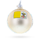 The Papal Basilica of Saint Peter, Vatican Glass Ball Christmas Ornament 3.25 Inches