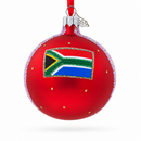 Table Mountain Aerial Cableway, Cape Town, South Africa Glass Ball Christmas Ornament 3.25 Inches