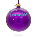 Keeneland, Lexington, Kentucky, USA Glass Ball Christmas Ornament 4 Inches