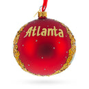 Georgia Aquarium, Atlanta, Georgia, USA Glass Ball Christmas Ornament 4 Inches