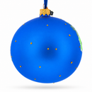Travel to Jamaica Glass Ball Christmas Ornament 4 Inches