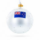 Sky Tower, Auckland, New Zealand Glass Ball Christmas Ornament 4 Inches