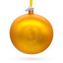 Night Walk Painting Glass Ball Christmas Ornament 4 Inches