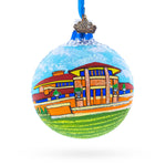 Frank Lloyd Wright's Martin House, Buffalo, New York, USA Glass Ball Christmas Ornament 3.25 Inches