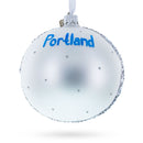 Japanese Garden, Portland, Oregon, USA Glass Ball Christmas Ornament