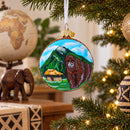 Virunga National Park, Congo Glass Ball Christmas Ornament
