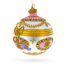 1903 Bonbonniere Royal Glass Ball Christmas Ornament 3.25 Inches