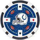 Indianapolis Colts 100 Piece Poker Chips