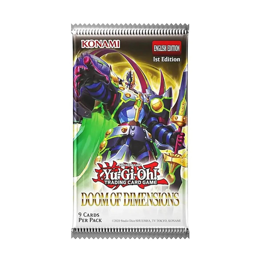 Yu Gi Oh Doom Of Dimensions Booster Pack