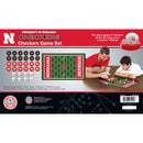 Nebraska Cornhuskers Checkers Board Game