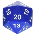 55mm D20 (Blue w/ white) Spin-Down Die