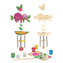 Sloth Wind Chime Wood Craft & Paint Kit