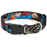 Plastic Clip Collar - Superman Metropolis Face-Off